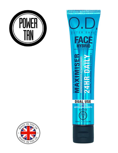 Power tan outer dark face - power,