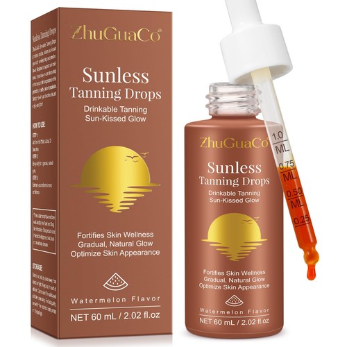 Tanning drops drink - drops, drinkable