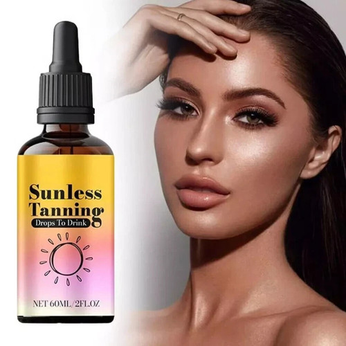 Sunless tanning drops - drops, –
