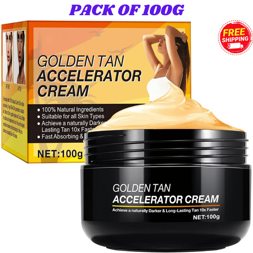 Tanning accelerator cream - accelerator,