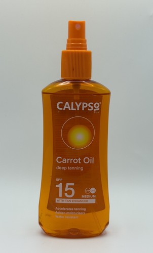 Calypso carrot oil spf15 200ml - calypso,
