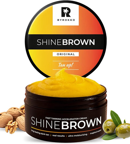 Byrokko shine brown tanning - brown,